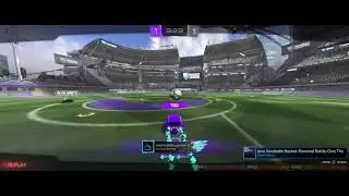 First Rocket League Backboard Tap
