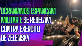Militares são espancados por civis que não querem ir lutar contra Rússia
