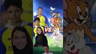 Ronaldo Family 🆚 Tom and jerry 🐐🐈🐭