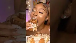 Giant Cinnamon Roll ASMR