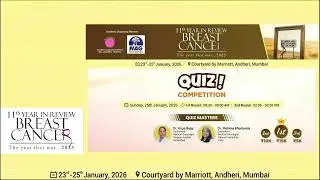 11th Edition of Year In Review Breast Cancer Conference 2026 Date: 24th & 25th January 2026