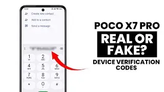 [Secret Codes] How to Check if Poco X7 Pro Is Original or Fake?