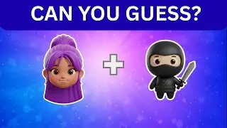 Guess the Character 🤔 | Emoji Quiz Challenge | Can You Guess Them All?