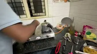 Egg dhum biriyani unboxing, final part. #bachelor #cooking 