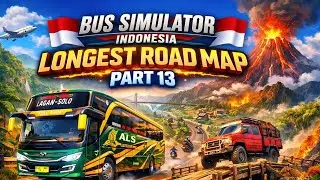 💥🔥Longest road map part 13 🔥💯🔥 Bus simulator indonesia tamil 🚌💥🔥