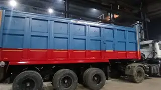 Tip Trailer Easy Cleaning👌 | HAPL DEOGHAR | #shorts #technology #TIPTRAILER #vehicles #tata 