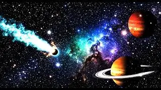 Deep Space Sleep Ambience | 1 Hour 432Hz Pink Noise & Theta Waves for Relax & Dream 🌌