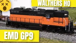 Review: Walthers Proto EMD GP9 with LED Lighting, DCC, and ESU LokSound &ndash; HO Scale Model Train