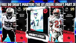 FREE 99 DRAFT MASTER! THE GT ISSUE! NFL DRAFT PROMO PART 3! SO MANY 99 OVERALLS! | MADDEN 21