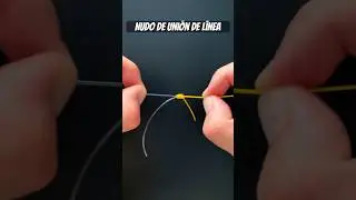 Nudos de pesca para unir l&iacute;neas 😜 Apr&eacute;ndelo Ya.  #nudosdepesca #hectorperezpescando #pesca