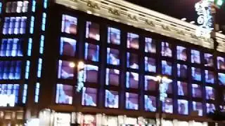 New year Nouvel an Новый год 2018  Kiev Khreshchatyk st Хрещатик