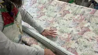 How to get the wrinkles out of your quilt backings 