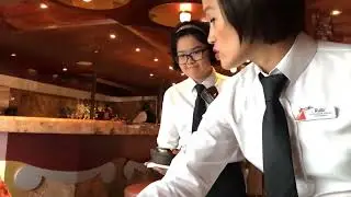 Dinner at the Pinnacle Steakhouse   Carnival Splendor 2019