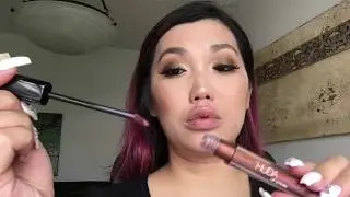 Swatches of Huda Beauty Lip Strobes