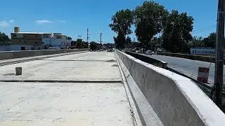 Avances del nuevo puente, de la ruta provincial 7. Sobre el Río Reconquista 17/12/25 #2025. Video 2