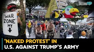 &laquo;Голый протест&raquo; в США против ICE-армии Трампа в Портленде | Что нужно знать индийцам в США
