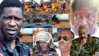 Breaking news bobiwine awambidwa natwalibwa amaje gase abantu 100 mu kampala abamu babuzidwawo