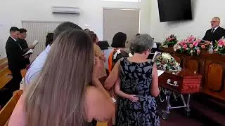 Funeral service of Joy Riddle