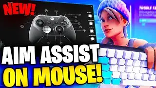 НОВЫЙ СПОСОБ включить помощь в прицеливании на клавиатуре и мыши в Fortnite!