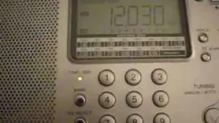 Weird alarm noise returns! 12030kHz...