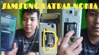 #tehnologi HP SAMSUNG DI ISI BATRAI NOKIA