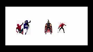 Spider-Man And Raven Vs Demogoblin And Toxin