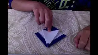 Origami Falcon base tutorial