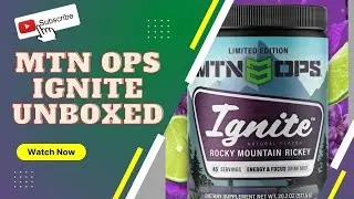 Wake up with MTN OPS Ignite Rocky Mountain Rickey