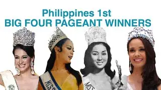 PHILIPPINES 1ST BIG FOUR PAGEANT WINNERS