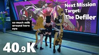 Triple Cat Team vs The Defiler ~ 4 stuns rotation | Deadly Assault | ZZZ 2.2