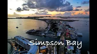 Drone Flight: Simpson Bay Sint Maarten
