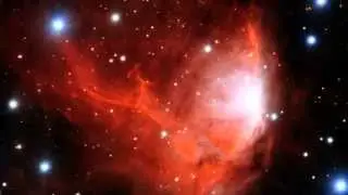 Red-glowing Hydrogen Cloud Celebrates Star-formation | Video