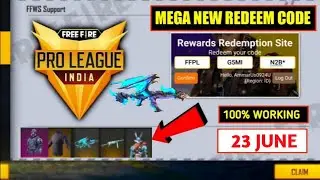 FREE FIRE REDEEM CODE TODAY 23JUNE | FF REDEEM CODE TODAY | FREE FIRE REDEEM CODE TODAY |REDEEM CODE
