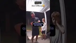 voltaram para pedir desculpas da brincadeira de tocar a campainha 🤣🛎️#humor #comedia #prarir