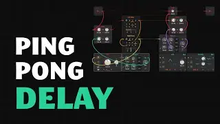 Building a Beginner-Friendly Ping-Pong Delay in Bitwig's Grid