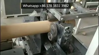 Semi Automatic Paper Core Cutting Machine Shaftless Paper Tube Recutter
