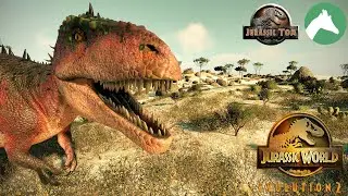 Carcharodontosaurus Prairies! Jurassic Park: Malta - Episode 13! (JWE2) feat. Cesar Creates