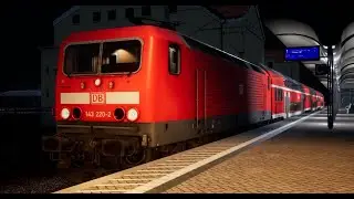0403 [S8] Halle Hbf - Dessau Hbf - Rapid Transit - BR 143 - Train Sim World 2
