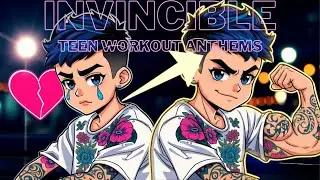 💔➡️🔥 From Heartbreak to INVINCIBLE - Teen Trap Gym Anthems -Falsetto Hooks (Ultimate Motivation Mix)