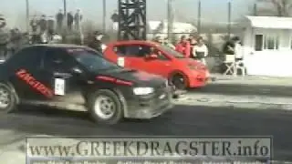 ZAGARIS Subaru Impreza - 8 sec attempt - GreekDragster.info
