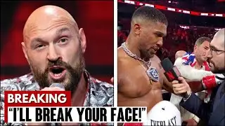 Tyson Fury&rsquo;s INSTANT Reaction to Anthony Joshua&rsquo;s Shocking Comeback!
