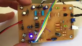 Test of new homemade PCB for the Si4735 - HAM SSB reception.