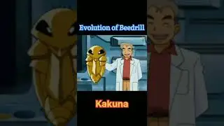 #Evolution of Beedrill#Weedle#Kakuna#Beedrill#Mega Bedrill#Pokemon#Unique Gamer [NP]#shorts