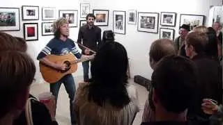 Ryan Fuller performing at 1650 Gallery