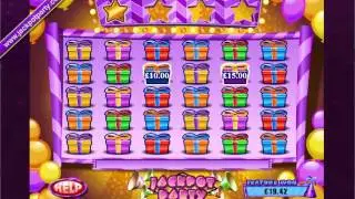 &pound;983.00 BLOWOUT JACKPOT (2457X STAKE) SUPER JACKPOT PARTY&trade; BIG WIN SLOTS AT JACKPOT PARTY