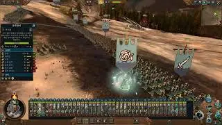 High elf vs. Chaos warrior - Total War  Warhammer III