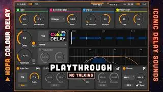 HOFA Colour Delay || First Impression - Usage & Sound || No-Talking-Walkthrough with transcribtion