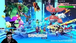 Sandbox 3d alpha Gameplay, Metahero.io & NFT Projekte Stream vom 01.12.2021