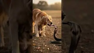 Will Dog Save the Puppy from a Cobra..? 💔