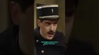 French lessons are going well... #alloallo #shorts #comedy #bbccomedy